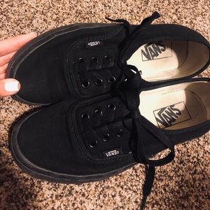 Black Vans - Classic